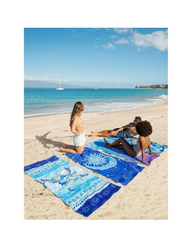 Toalla de Playa Extra Grande Diveblues Microfibra 180x81 cm