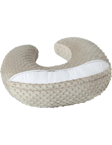 Almohada de Lactancia QUENESS BABY Semicircular 55.88x44.96cm Almohada de Lactancia QUENESS BABY Semicircular 55.88x44.96cm