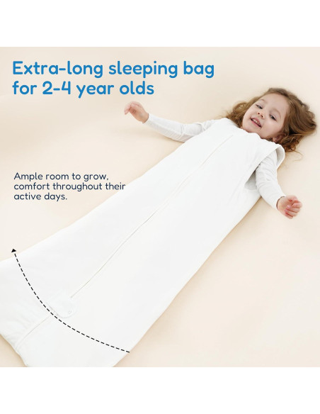Saco de Sueño TotAha 1.0 TOG para Niños 2T-4T - Manta Suave Saco de Sueño TotAha 1.0 TOG para Niños 2T-4T - Manta Suave