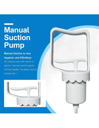 Aspirador Nasal para Bebé Haoyu XBQ-001 - Bomba Manual Silicona