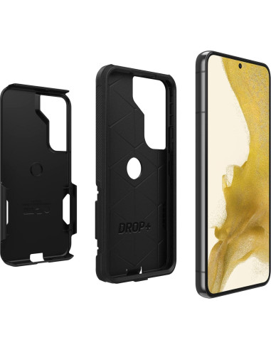 Funda OtterBox Commuter para Galaxy S22 - Negra, Delgada y Resistente
