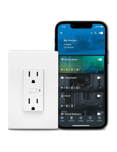 Enchufe Inteligente Wi-Fi Eaton EWFTRCR15-W-BX-L Blanco