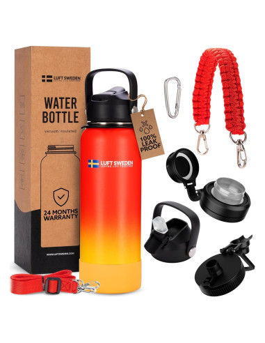 Botella de Agua Aislada LUFT SWEDEN 1.18L Doble Pared