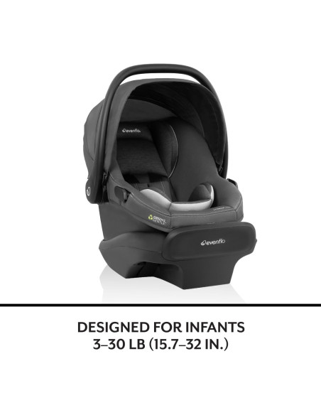 Asiento de Auto para Bebés Evenflo LiteMax NXT con SensorSafe Asiento de Auto para Bebés Evenflo LiteMax NXT con SensorSafe