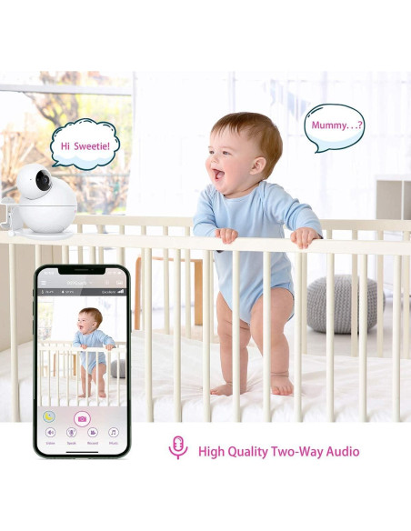 Monitor Inteligente para Bebés iBaby M8 2K con Proyector Monitor Inteligente para Bebés iBaby M8 2K con Proyector