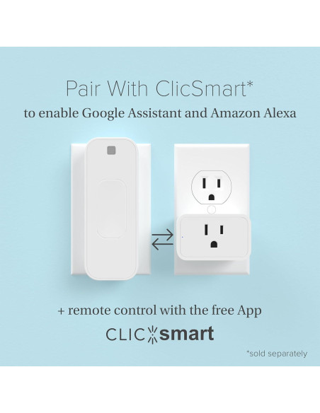 Enchufe Inteligente ClicSmart WiFi Blanco Compatible Alexa Enchufe Inteligente ClicSmart WiFi Blanco Compatible Alexa