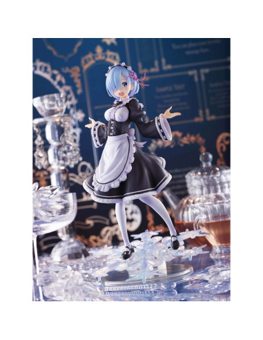Muñeca PVC Rem Re:Zero Taito 20 cm con Base Incluida