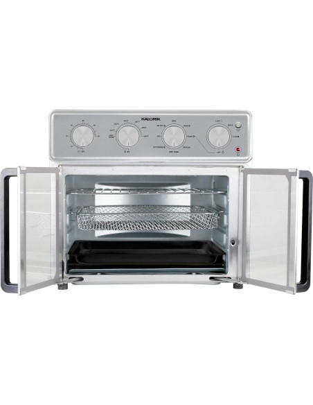 Horno de Aire Kalorik MAXX 26 Cuartos 9 en 1 Acero Inoxidable Horno de Aire Kalorik MAXX 26 Cuartos 9 en 1 Acero Inoxidable