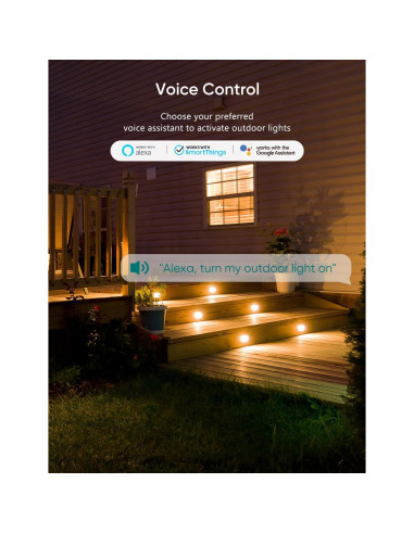 Enchufe Inteligente Exterior TREATLIFE 2 Salidas IP64 WiFi
