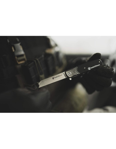 Cuchillo Smith & Wesson Ejecutivo Barlow 15.88 cm S.S. Negro
