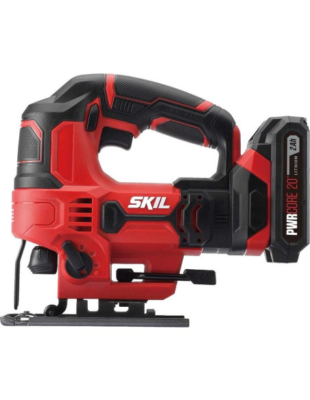 Sierra de Calar Inalámbrica SKIL 20V con Batería y Cargador Sierra de Calar Inalámbrica SKIL 20V con Batería y Cargador