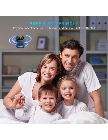 Repelente Ultrasonido de Plagas NexKey 2025 - 6 Paquetes