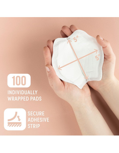 Almohadillas Desechables para Lactancia Zomee - 100 Unidades