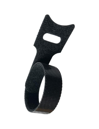 100 Bridas Reutilizables Oksdown 15,24 cm Ajustables Negras
