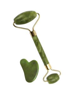Rodillo de Jade y Gua Sha Mars by GHC - Masaje Facial Natural 2