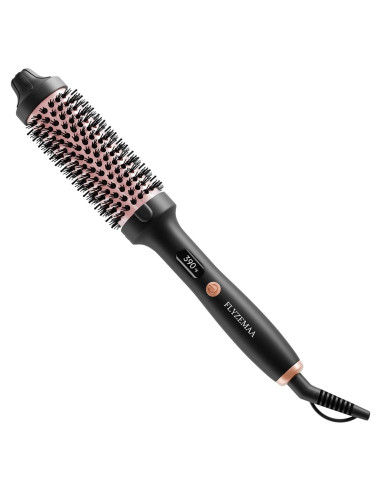 Cepillo Térmico 3 en 1 FLYZEMAA 29cm Alisador y Rizador