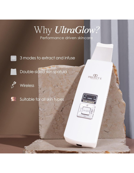 Exfoliador Ultrasónico Project E Beauty | Limpieza Profunda Exfoliador Ultrasónico Project E Beauty | Limpieza Profunda