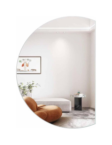 Espejo LED de Baño HLHHDFC 110x77cm Retroiluminado Anti-vaho