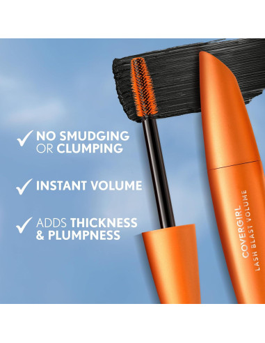 Máscara Voluminizadora COVERGIRL LashBlast 12.5g Color Negro