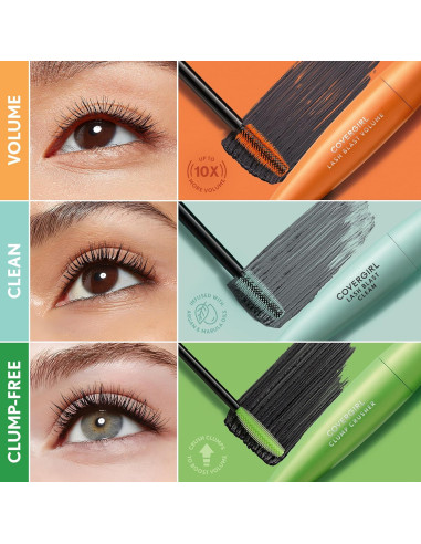 Máscara Voluminizadora COVERGIRL LashBlast 12.5g Color Negro