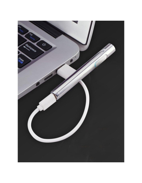 Encendedor USB Recargable Q&G Slim Eléctrico a Prueba de Viento Encendedor USB Recargable Q&G Slim Eléctrico a Prueba de Viento
