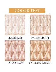Paleta de Maquillaje Iluminador UOCK 4 Colores Multiusos 2