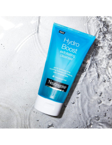 Limpiador Facial Exfoliante Neutrogena Hydro Boost 3x142g