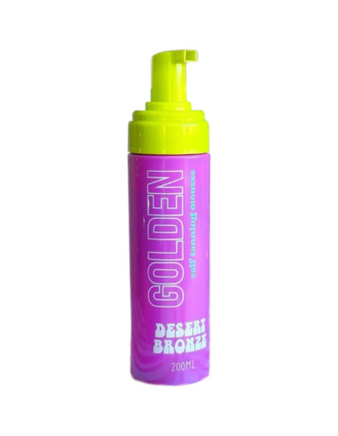 Mousse Autobronceador Desert Bronze 198g Vegano Sin Rayas