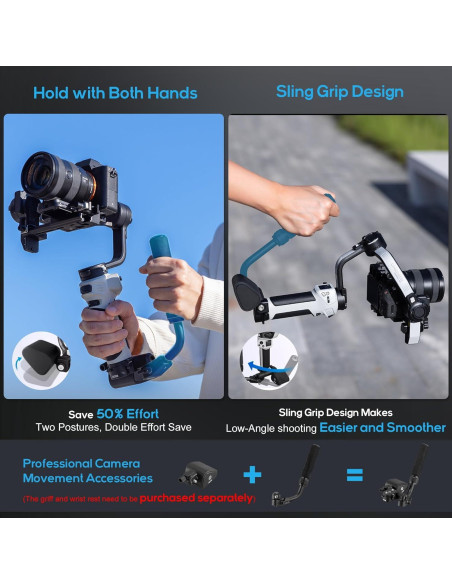 Estabilizador de Cardán ZHIYUN Weebill 3E para Cámara DSLR y Sin Espejo Estabilizador de Cardán ZHIYUN Weebill 3E para Cámara DSLR y Sin Espejo