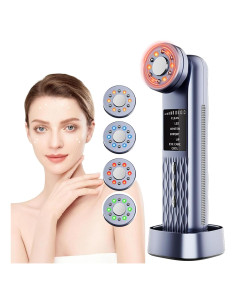 Masajeador Facial Eléctrico MASIKE 7 en 1 para Cuidado de la Piel