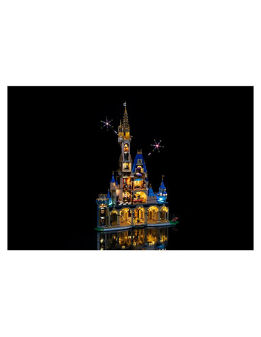 Kit de Iluminación LED Brick Loot para Castillo Disney 43222