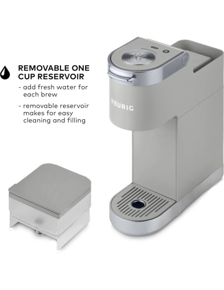 Cafetera K-Mini Plus Keurig - Diseño Compacto 12.7cm, 177-355ml Cafetera K-Mini Plus Keurig - Diseño Compacto 12.7cm, 177-355ml