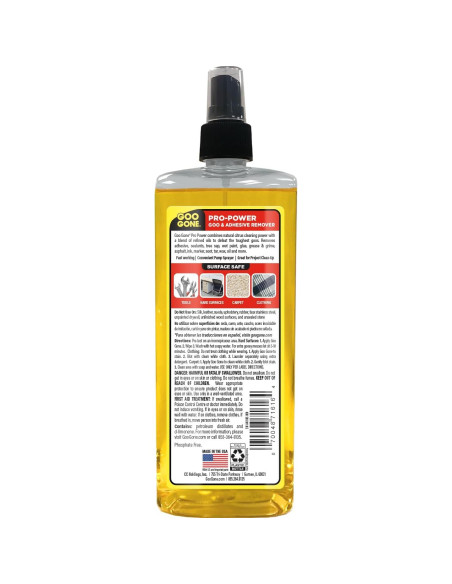 Goo Gone Pro-Power 473ml Removedor de Adhesivos Rápido Goo Gone Pro-Power 473ml Removedor de Adhesivos Rápido