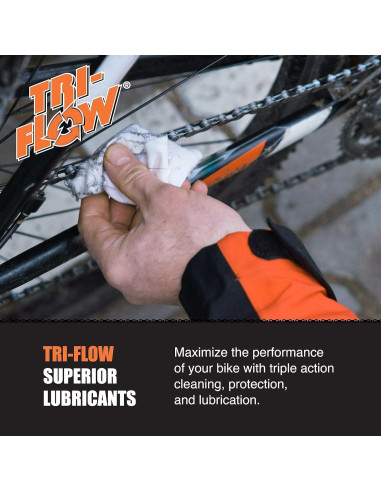 Lubricante Teflón Tri Flow Spray 170g - Aplicación Precisa
