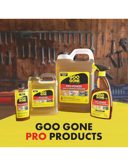 Goo Gone Pro-Power 473ml Removedor de Adhesivos Rápido Goo Gone Pro-Power 473ml Removedor de Adhesivos Rápido