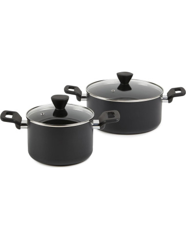 Juego de Utensilios de Cocina Amazon Basics 10 Piezas Negro