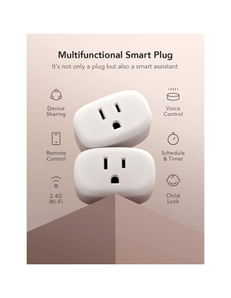Enchufe Inteligente Nooie PA10-4, Control Remoto 2.4G, 4 Pzs Enchufe Inteligente Nooie PA10-4, Control Remoto 2.4G, 4 Pzs