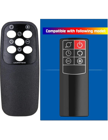Control Remoto Reemplazo Calefactor Torre Lasko CT22835
