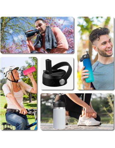 Tapa de Pajita Hydro Flask LLCJYYCY Boca Ancha 340-1135 ml