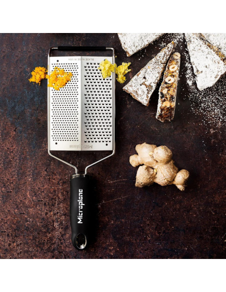 Rallador de Queso Microplane Gourmet Doble Cuchilla Acero Inoxidable Rallador de Queso Microplane Gourmet Doble Cuchilla Acero Inoxidable