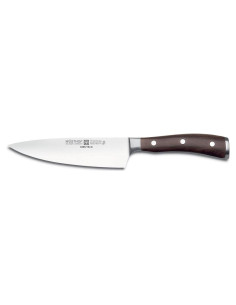 Cuchillo de Chef Wüsthof IKON 15.24 cm Marrón