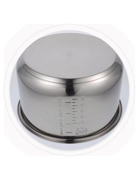 Olla Arrocera Interior Cabilock 5L Acero Inoxidable Plata Olla Arrocera Interior Cabilock 5L Acero Inoxidable Plata