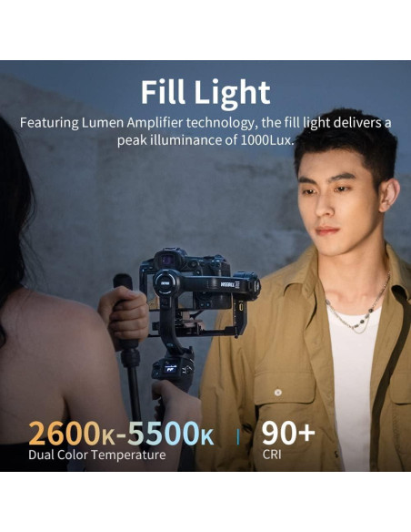 Estabilizador de Cardán Zhiyun Weebill 3S Combo para DSLR y Sin Espejo Estabilizador de Cardán Zhiyun Weebill 3S Combo para DSLR y Sin Espejo