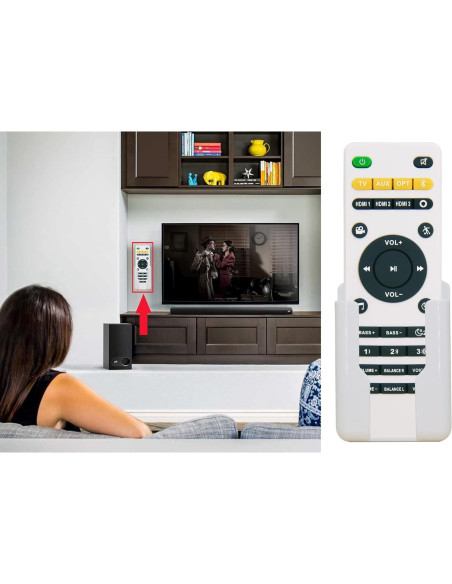 Control Remoto Universal Polk Audio Signa S1 S2 S3 Reemplazo Control Remoto Universal Polk Audio Signa S1 S2 S3 Reemplazo
