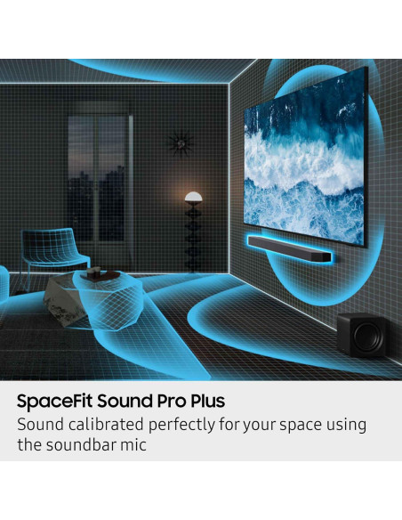 Barra de Sonido Samsung HW-Q990F 11.1.4 Canales con Subwoofer Barra de Sonido Samsung HW-Q990F 11.1.4 Canales con Subwoofer