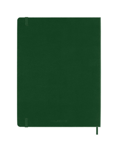 Cuaderno Moleskine Clásico XL Tapa Dura Verde 192 Páginas