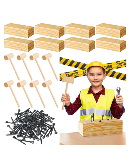 Set de Herramientas de Carpintería para Niños Realspring 8 Piezas Set de Herramientas de Carpintería para Niños Realspring 8 Piezas