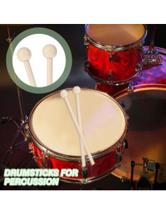 Mallets de Madera para Xilófono 20.32 cm - 2 Piezas 2