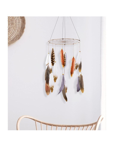 Móvil Atrapa Sueños Boho ANROYE 25cm Decoración Infantil