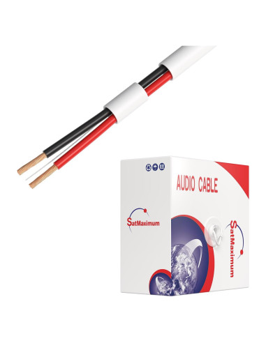 Cable de altavoz 16 AWG CCA 30.48 m Cables Direct Online